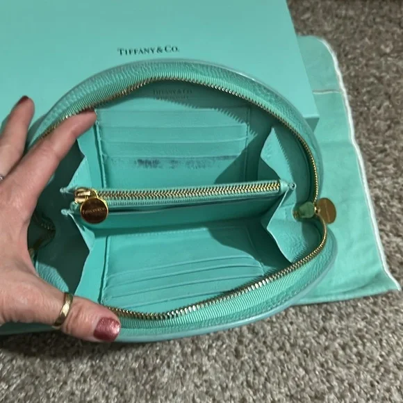 Tiffany & Co Half Moon Wallet - Picture 4 of 8